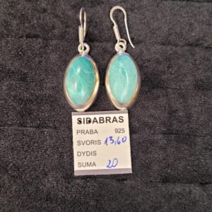 Sidabriniai auskarai