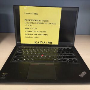 Nešiojamas kompiuteris Lenovo T440s