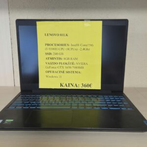 Nešiojamas kompiuteris Lenovo 81LK