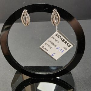 Sidabriniai auskarai