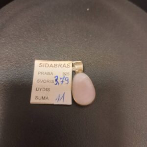 Sidabrinis pakabukas