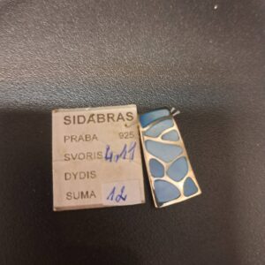 Sidabrinis pakabukas