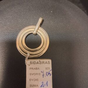 Sidabrinis pakabukas