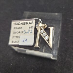 Sidabrinis pakabukas