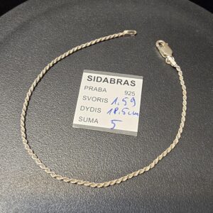 Sidabrinė apyrankė