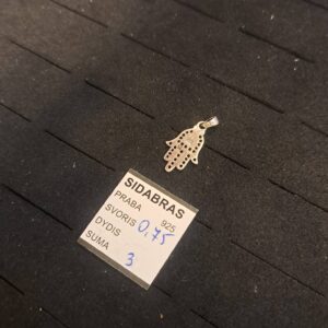 Sidabrinis pakabukas