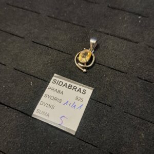 Sidabrinis pakabukas