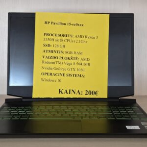 HP Pavilion 15-ec0xxx