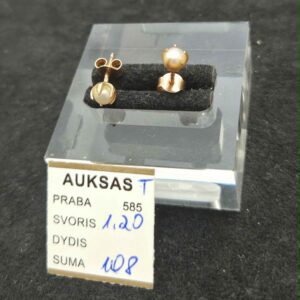 Auksiniai auskarai