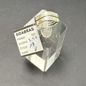 Sidabrinis žiedas