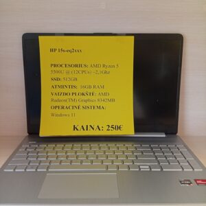 Nešiojamas Kompiuteris HP 15s-eq2xxx