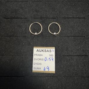 Auksiniai auskarai