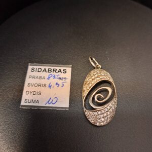 Sidabrinis pakabukas