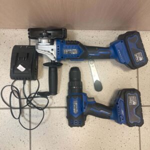 SCHEPPACH Kampinis šlifuoklis BC-AG125 ir Suktukas BC-CD60