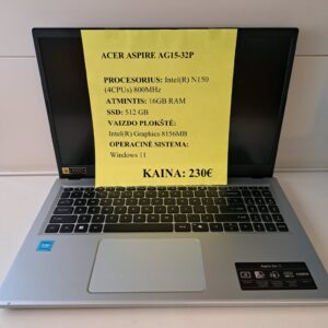 Nešiojamas kompiuteris ACER ASPIRE AG15-32P