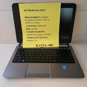 Nešiojamas kompiuteris HP PROBOOK 430G1