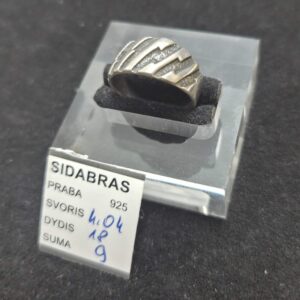 Sidabrinis žiedas