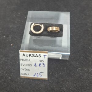 Auksiniai auskarai