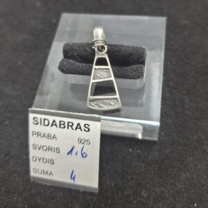 Sidabrinis pakabukas