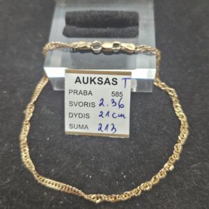Auksinė apyrankė