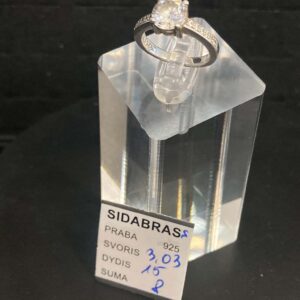Sidabrinis žiedas