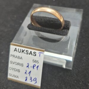 Auksinis žiedas