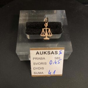 Auksinis pakabukas