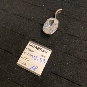 Sidabrinis pakabukas