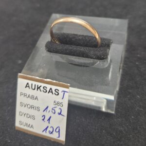 Auksinis žiedas