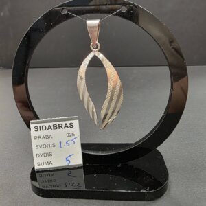 Sidabrinis pakabukas