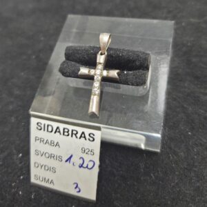 Sidabrinis pakabukas