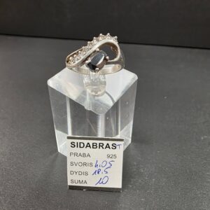 Sidabrinis žiedas