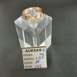 Auksinis žiedas
