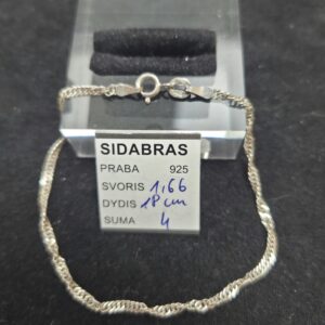 Sidabrinė apyrankė