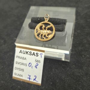 Auksinis pakabukas