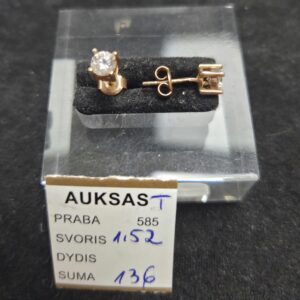 Auksiniai auskarai