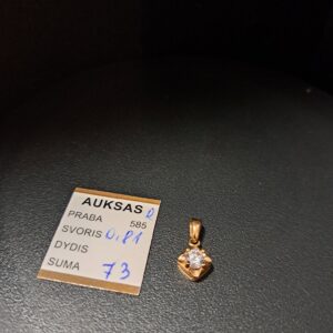 Auksinis pakabukas